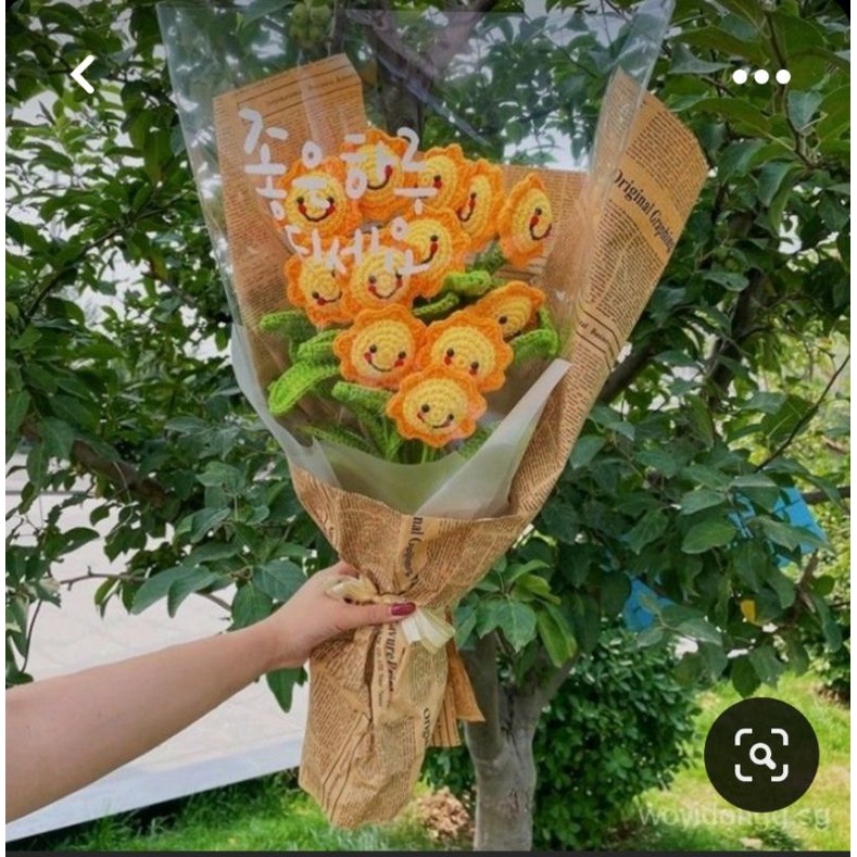 Hoa mặt trời len