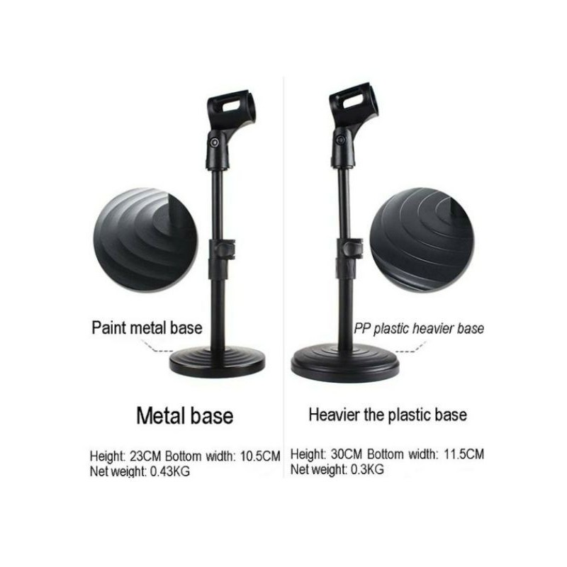 Chân mic để bàn hay giá đỡ mic dòng 1 mic - chân micro dùng tốt cho các mic như C7 C11 C16