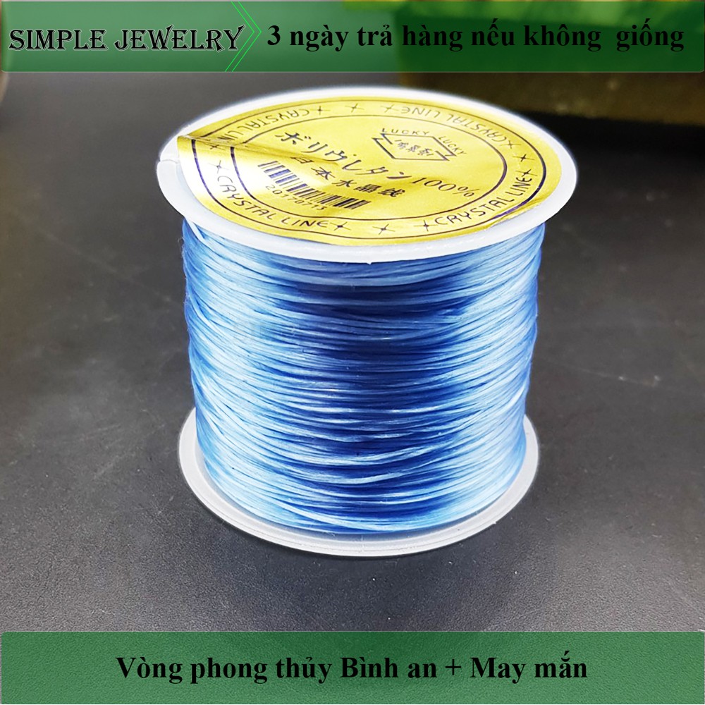 Dây xâu vòng đá chỉ chun co giãn và đàn hồi | BigBuy360 - bigbuy360.vn