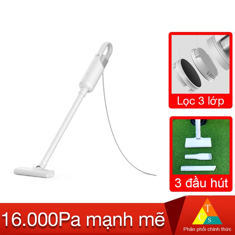 Máy hút bụi cầm tay Xiaomi Mijia MJXCQ01DY lực hút 16kPa