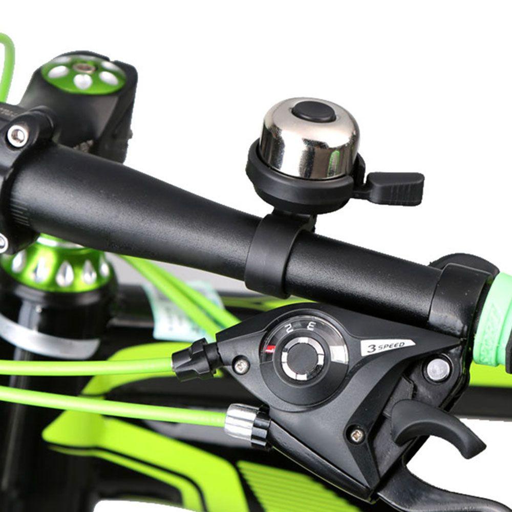 Chuông Xe Đạp Thể Thao Bằng Đồng Màu Đen Ngà|Vòng Chuông Báo Động Chất Lượng Cao Tiện Lợi Dễ Sử Dụng