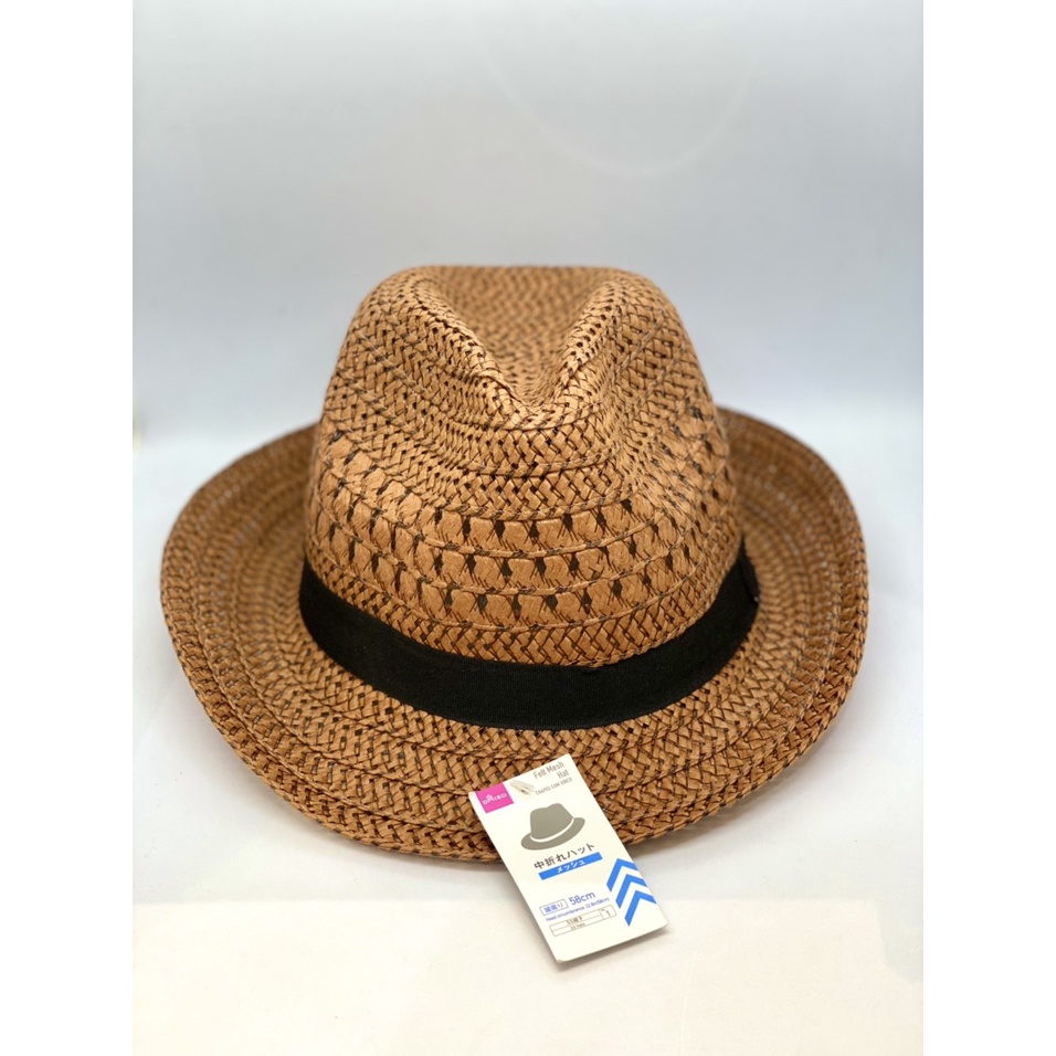 Daiso Nón Lưới Nỉ dành cho trẻ em 58cm số 1 màu Nâu/ màu Đen/ màu Beige