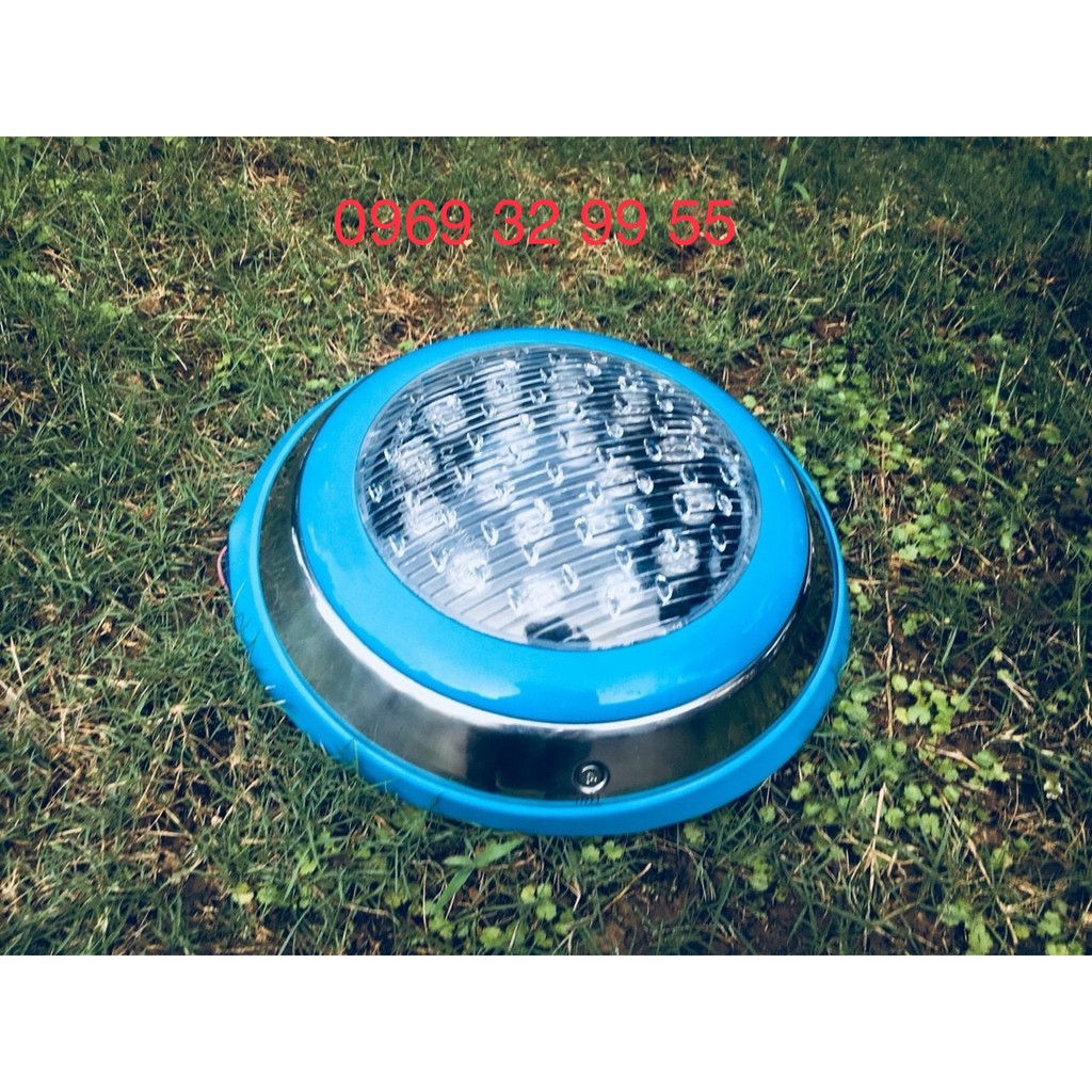 Đèn LED ốp Bể Bơi 18W, MV-BB1201,24V, INOX 304. ÁS: trắng, vàng, đổi mầu. Tiêu chuẩn IP 68. Bh 12 tháng