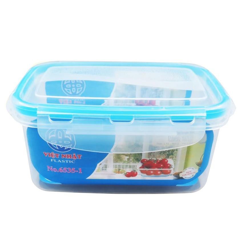 ( hang hot) Hộp Đựng Thực Phẩm Hình Chữ Nhật 6535 - đồ dùng đựng đồ nhà bếp tiện lợi
