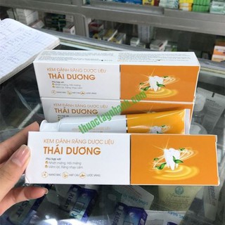 Kem đánh răng dược liệu Thái Dương