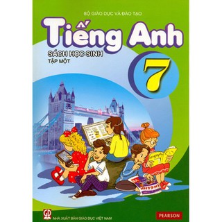 Sách - Tiếng Anh Lớp 7 tập 1 Có CD