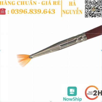 Cọ Quạt Làm Ombre - Dải Nhũ - Phủi Bụi Móng
