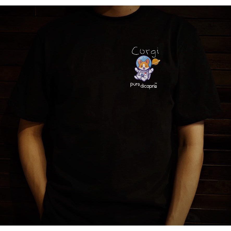 Áo thun Unisex Cotton Premium họa tiết Corgi "Corgi ra tìm cậu càng" shop PuroDicaprio | BigBuy360 - bigbuy360.vn