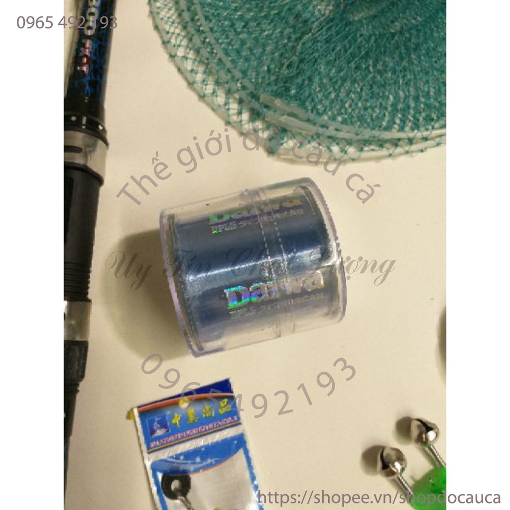 Bộ cần câu rút 3m máy al 6000 kèm phụ kiện ( rẻ vô địch )