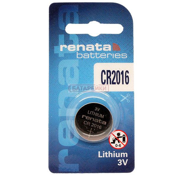 Pin CR2016 - 2016 Lithium 3v Hiệu Renata Của Thụy Sĩ Cao Cấp - Pin Cúc Áo Chính Hãng Giá Rẻ