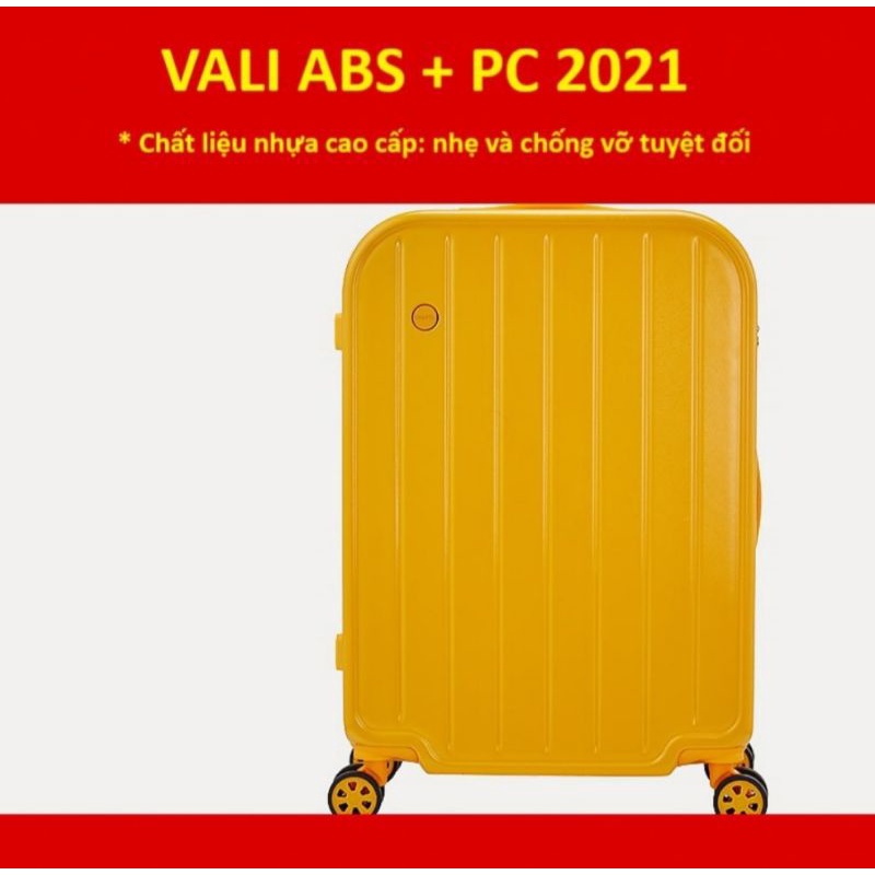 VALI KÉO DU LỊCH QUẢNG CHÂU NHỰA DẺO CAO CẤP CHỐNG VỠ, KHOÁ SỐ AN TOÀN