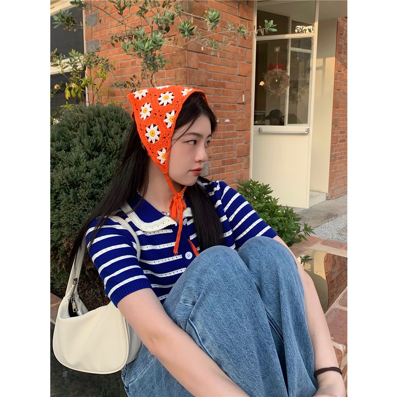 Nón Len Đội Đầu Phong Cách Retro Xinh Xắn Cho Nữ