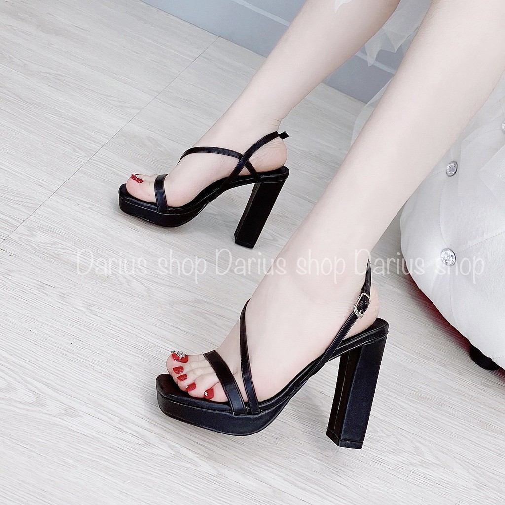 Giày SANDAL gót vuông - 5382