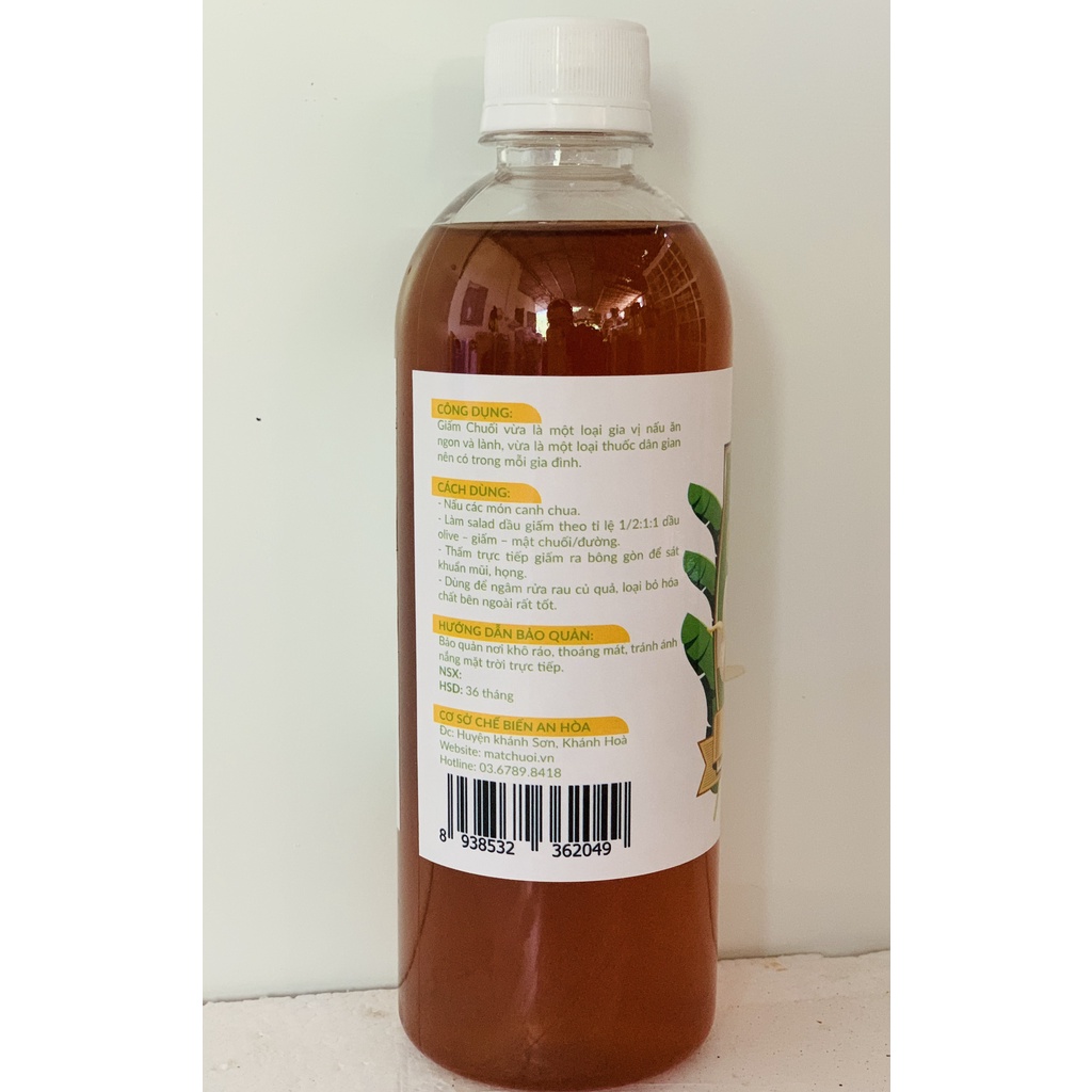Giấm Chuối An Hoà 500ml