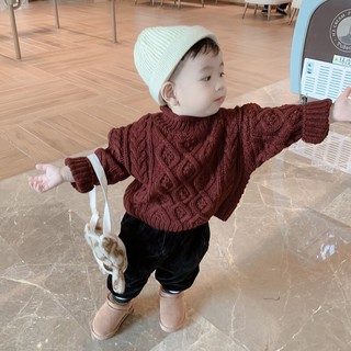Áo Len Vặn Thừng cho bé
