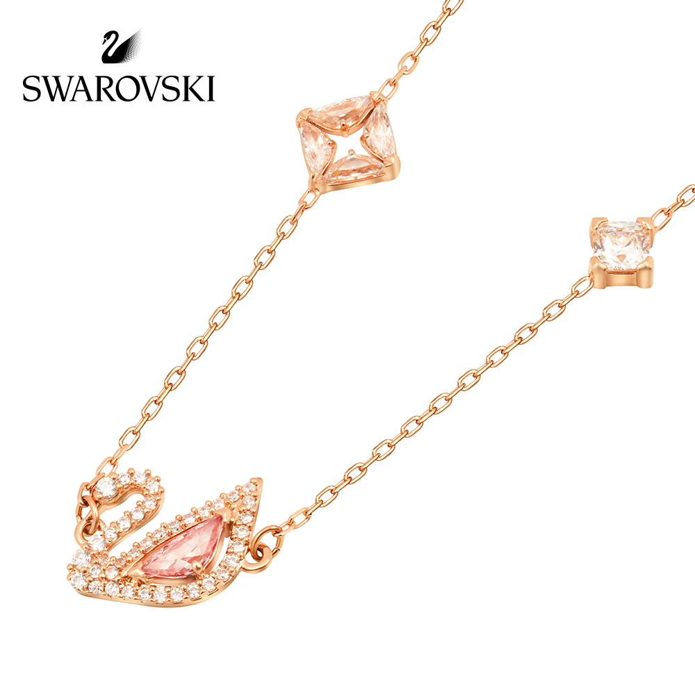 Vòng đeo tay đính đá swarovski kiểu thiên nga long lanh quyến rũ lãng mạn cá tính thời trang dành cho nữ