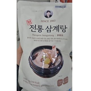 Canh gà hầm sâm ăn liền hàn quốc 1kg - 삼게탕