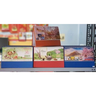 Lịch để bàn 2025 chủ đề ngẫu nhiên