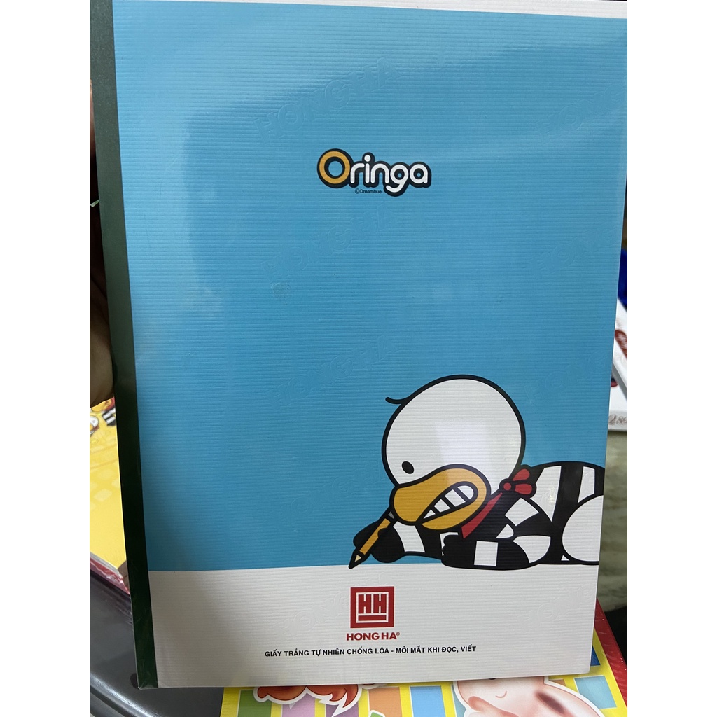COMBO 5 QUYỂN Vở kẻ ngang 80 trang Study Oringa