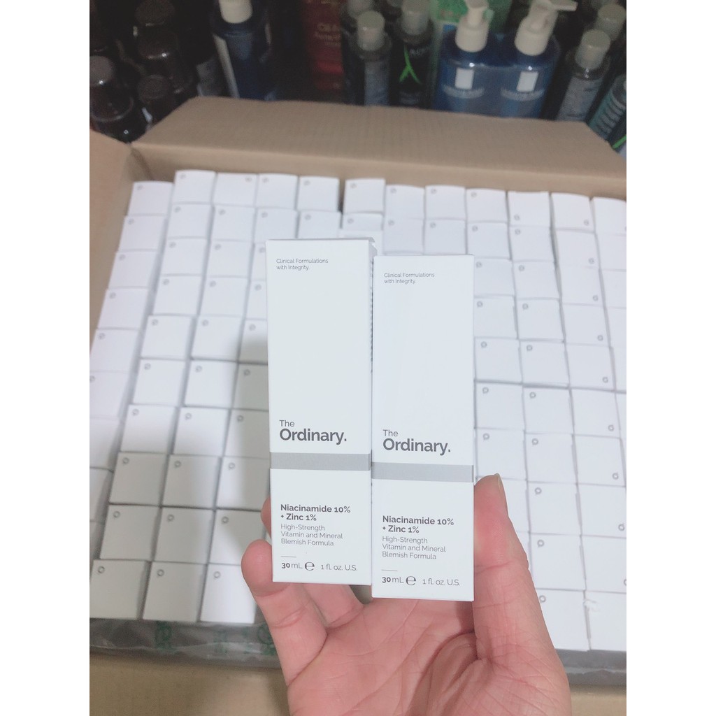 (Chuẩn Auth) Ordinary Serum Sáng Da, Se Khít Lỗ Chân Lông Niacinamide 10% + Zinc 1% Ngừa Mụn Hiệu Quả | BigBuy360 - bigbuy360.vn