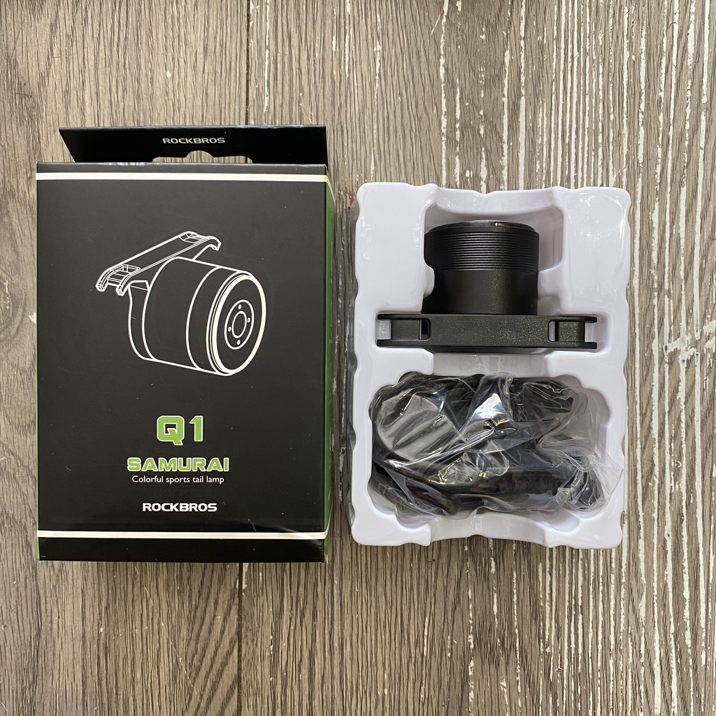 Đèn Hậu Tròn Rockbros Q1 Samurai