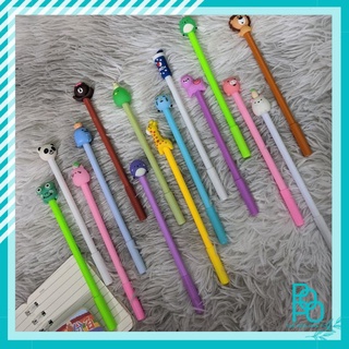 Bút nước bút gel gắn icon cute po po store