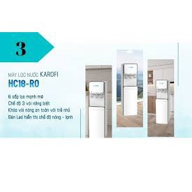 MÁY LỌC NƯỚC NÓNG LẠNH KAROFI HC18-RO | KAROFI HC18