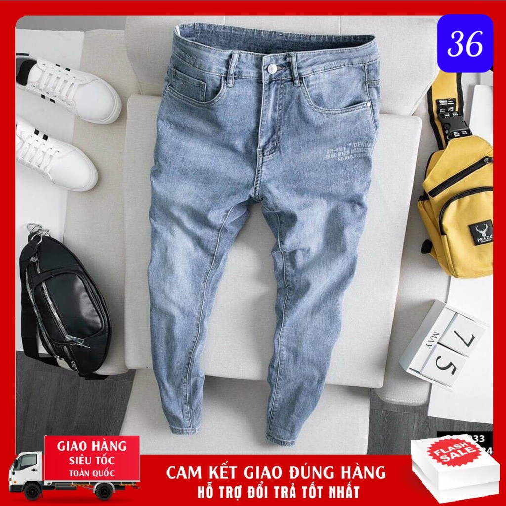 Quần Jean Nam Cao Cấp 👉 𝐅𝐑𝐄𝐄 𝐒𝐇𝐈𝐏 👉 Quần Jean Nam Cao Cấp AN30