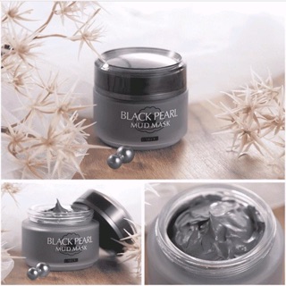 Sale 40% Mặt nạ bùn khoáng ngọc trai Laikou Black Pearl Whitening