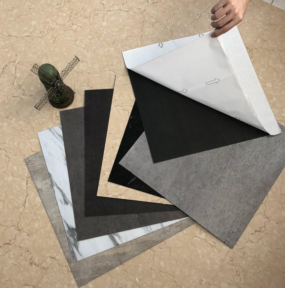 Giấy dán trang trí sàn nhà chống thấm nước màu sắc nhã nhặn