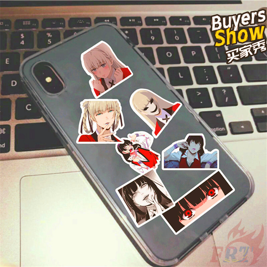 ❉ Kakegurui - Series 08 Anime Stickers ❉ 50Pcs/Set Jabami Yumeko DIY Fashion Doodle Decals Stickers