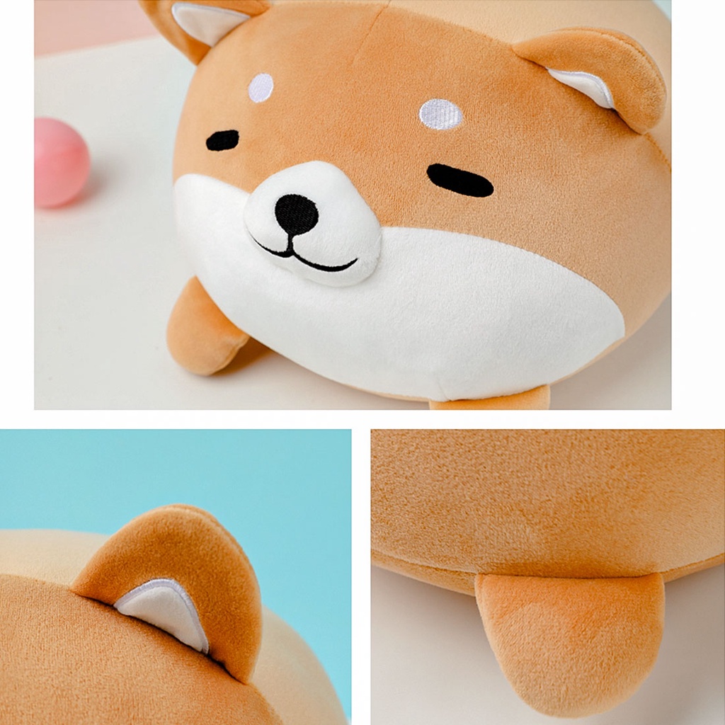 Đồ chơi sang trọng Shiba Inu tròn Miniso