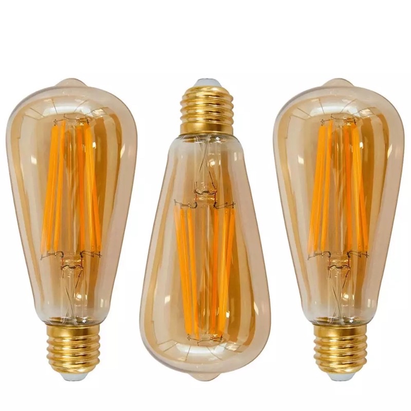 Bóng Đèn Edison ST64 4w 6w 8w 10w 12w - bóng thuỷ tinh cao cấp