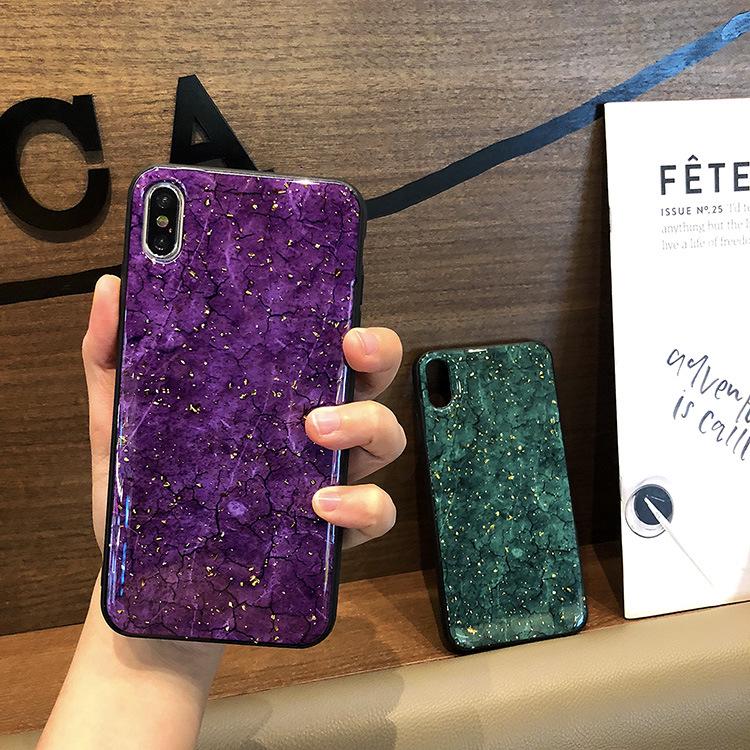 Ready Stock Gold Foil Bling Marble Cases For Samsung Galaxy Note 10 Plus Note 10 Note 8 Note 9 Note 5 Note 4