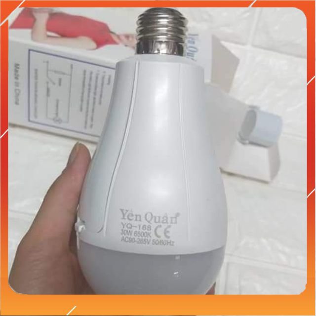 Bóng Tích điện 30w 2pin sạc, Đèn Led tích điện 30w