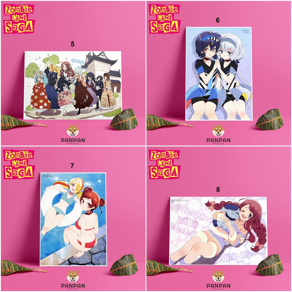 Postcard Cao Cấp - Poster Zombieland Saga (1)