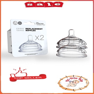 Núm Ti Bình Sữa Comotomo Chính Hãng, Núm Vú Bình Comotomo 1, 2, 3 tia, chữ Y cut