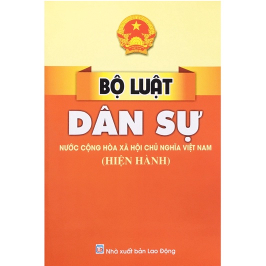 Sách - Bộ Luật Dân Sự Nước Cộng Hòa Xã Hội Chủ Nghĩa Việt Nam