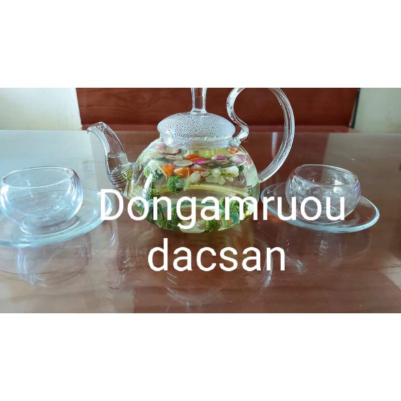 TRÀ HOA MIX 6 LOẠI/1GÓI trà đẹp da thon dáng