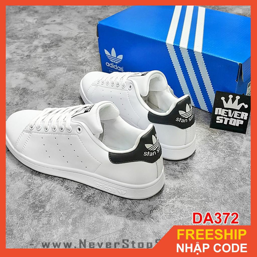 Giày ADIDAS STAN SMITH TRẮNG ĐEN nam nữ, hàng cao cấp chuẩn đẹp giá tốt