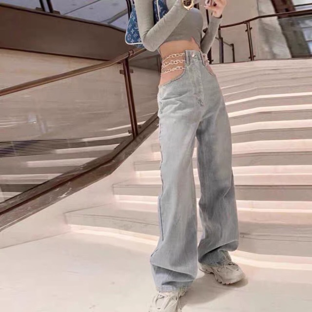 (Ảnh Thật) Quần Dây Xích Tôn Vòng Eo Mẫu Mới Hottrend Ngọc Trinh | BigBuy360 - bigbuy360.vn