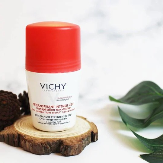 Lăn khử mùi Vichy Detranspirant Intensif 72h Transpiration Excessive 50ml