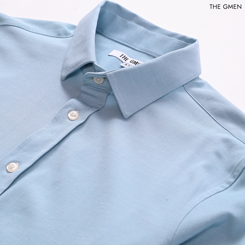 Áo sơ mi nam dài Curtis Shirt chất liệu mềm mịn, thấm hút mồ hôi tốt GM THE GMEN ELEGANT EST 2017