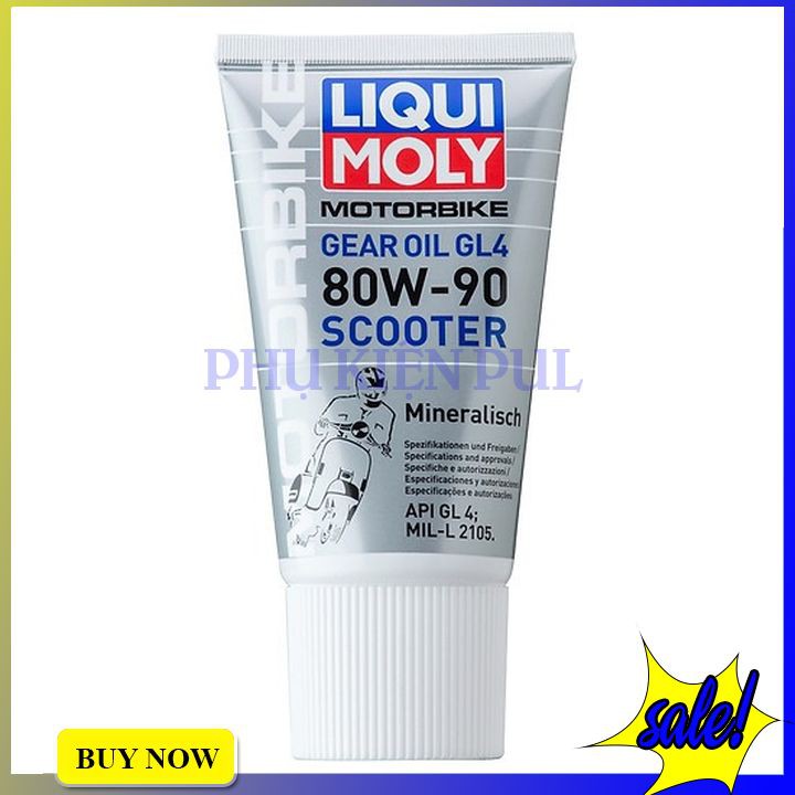 Nhớt Hộp Số Liqui Moly Moto Biker Gear Oil 80W-90 - Nhớt Láp Của Đức Cho Xe Tay Ga