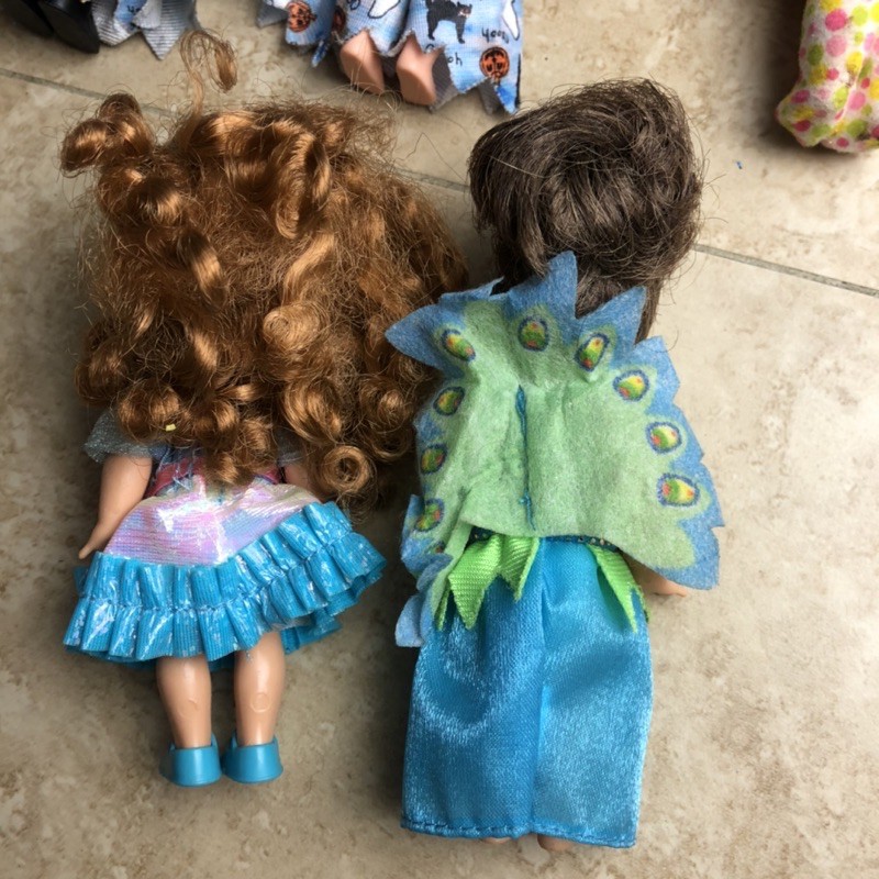 Bs- Búp bê kelly hoá tranh halloween