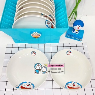 Dĩa sứ đôremon dễ thương
