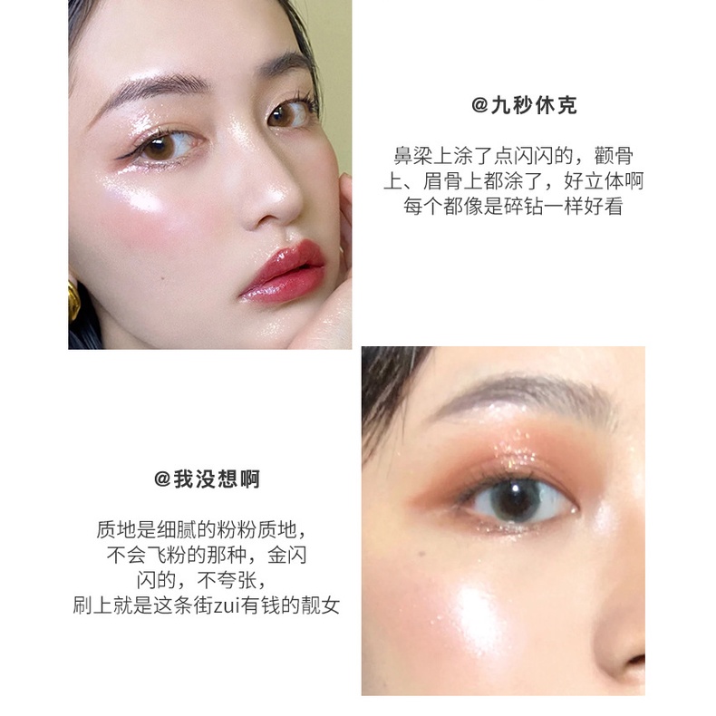 (Bán Buôn – Sỉ) Phấn Nhũ Bắt Sáng Ánh Nhũ Lấp Lánh Lameila Hiudapro Diamond Bản Dupe Hoàn Hảo Của Fenty P51 | BigBuy360 - bigbuy360.vn