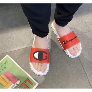 DÉP NAM NỮ Champion Đế Răng Cưa Đỏ