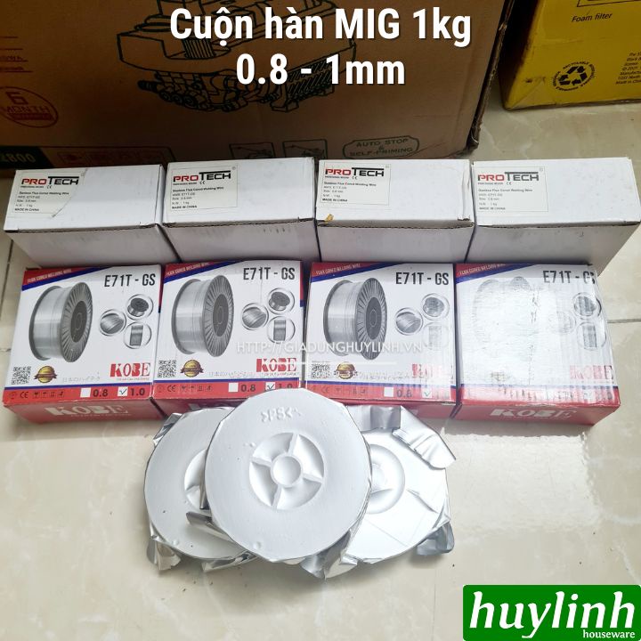 Cuộn dây hàn mig không dùng khí loại 1 kg