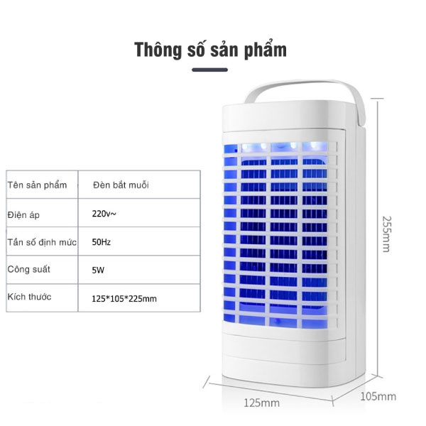 Đèn Bắt Muỗi - Đèn Ngủ Bắt Muỗi, Diệt Muỗi Hiện Đại Cao Cấp Nhật Bản [Giao Hàng Miễn Phí]